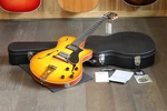 Unplayed! 2025 Collings 620 Smlc Fully Hollow Guitar Iced Tea Burst + Ohsc. Fixed Price $6495.00.