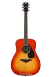 Yamaha FG830 Dreadnought Acoustic Guitar - Autumn Burst. Fixed Price $429.99.