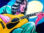 Jimmy Page Print Poster Martin Acoustic Guitar Led Zeppelin Live Collection Cd. Fixed Price $109.99.