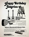 1976 Hohner HG07 Folk Guitar & HG14 Classic - Vintage Print Advertisement. Fixed Price $12.60.