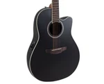 Ovation Applause AB24-5S Cutaway A/e Guitar Black Satin. Fixed Price $378.00.