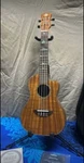 Luna Uke Btc Koa Acoustic-electric Concert Ukulele Wood Natural Finish W/ Ba. Fixed Price $599.00.