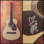 Gfa Home * Sarah Darling Signed Autographed Acoustic Guitar Coa. Fixed Price $137.50.