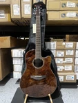 Ovation Celebrity Standard Plus Acoustic-electric Guitar Nutmeg Burl W/gig Bag. Fixed Price $564.00.