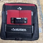 Husky 7 In. 3-POCKET Clip On Tool Belt Pouch #490. Fixed Price $14.40.