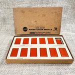 Prang Semi Moist Water Color Refills Red Orange Dixon 23 Pans Usa Made. Fixed Price $20.99.