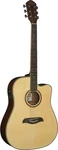 Oscar Schmidt Model OG2CE Spruce Top Full Size Dreadnought Shape Acoustic Guitar. Fixed Price $199.95.