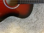 Washburn WD100DL 6 String Mahogany Body Acoustic Guitar - Natural. Fixed Price $73.53.