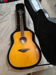 Yamaha Fg-ta Transacoustic Dreadnought Acoustic-electric Guitar Vintage Tint. Fixed Price $450.00.