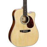 Cort Dreadnought Cutaway Acoustic Electric Guitar Natural. Fixed Price $379.99.