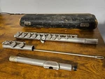 Wurlitzer Elkhart Indiana Imperial Flute With Case Fair Condition. Fixed Price $55.00.