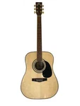 Revival Dreadnought Acoustic Guitar Black Spruce Top With D'addario Strings. Fixed Price $375.00.