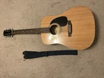 Squier SA-150 Dreadnought Acoustic Guitar, Natural. Fixed Price $49.99.