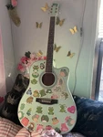 Bcp 41IN Green Cutaway Acoustic Guitar 6-STRING Right-handed Starter Kit. Fixed Price $43.99.