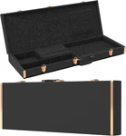 Hard Shell Electric Case With Lock For 39" Square Guitars - Black. Fixed Price $147.99.
