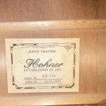 Hohner HW-400 Acoustic Guitar Dreadnought 6 String Natural Wood. Fixed Price $100.00.