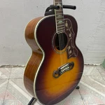 Stock Sunburst Finish J200 Acoustic Guitar 6 String Abalone Shell Inlay. Fixed Price $355.20.