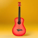 Dean Playmate Jt Dreadnought Acoustic Guitar Red 6 String. Fixed Price $75.00.