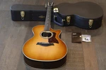 Taylor 714CE Ltd Grand Auditorium V-class Walnut Shaded Edge Burst + Ohsc. Fixed Price $2995.00.