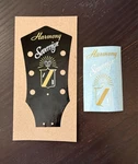Harmony H1203 Sovereign 60'S Uv Dtf Guitar Headstock Logo Decal. Fixed Price $18.00.
