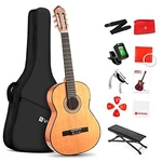 Classical Full Size Spanish Style Guitarra, 39 4/4 Red Cedar. Fixed Price $254.98.