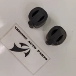 1986-1996 Ford Mustang Fender Bumper Stop Adjustment Black Rubber Set Of 2 Oem. Fixed Price $9.99.