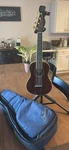 Grace Fender Acoustic-electric Ukulele 4-STRING Mahogany Natural Brown With Bag. Fixed Price $160.00.