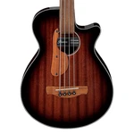 Ibanez AEGB24FE Fretless Acoustic-electric Bass Mahogany Sunburst. Fixed Price $529.99.