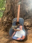 Parker Mccullom Epiphone Acoustic Guitar With His Image And Authentic Signature. Fixed Price $1999.00.