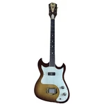Vintage 60S Kay Custom Kraft Ambassador Sun Burst Electric Guitar W/case. Fixed Price $699.99.