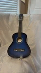 Ashthorpe B21 Blue Acoustic Guitar 6 String Starter Kit. Fixed Price $31.89.