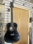 Jay Junior 3/4 Short Scale Black Acoustic Guitar W/gig Bag. Fixed Price $249.00.