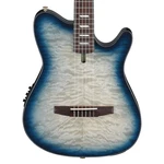 Ibanez FRH20QMN A/e Guitar - Cosmic Blue Sunburst Low Gloss. Fixed Price $649.99.