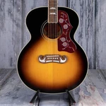 Used Epiphone J-200 Acoustic/electric, Aged Vintage Sunburst Gloss. Fixed Price $588.59.