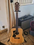Left Handed Guild Gad D-150L Guitar W/case.. Fixed Price $799.00.