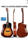 Winzz 4/4 Electro Acoustic Guitar Only Read Description. Fixed Price $52.11.