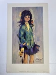 Bright Youth NO.3 Dupont Maurice (girl With Doll) Print Poster. Fixed Price $24.99.