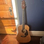 Montana Dreadnought Acoustic Guitar 6 String Brown Wood Right-handed 20 Frets. Fixed Price $76.00.