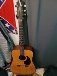 Alvarez Regent Acoustic Guitar, No Case, Clean, Just Needs Strings. Fixed Price $200.00.