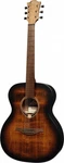 Lag Guitars Tramontane 70 Auditorium Black And Brown. Fixed Price $349.00.