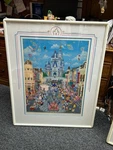Melanie Taylor Kent Disney World 15TH Anniv 1987 Serigraph Le 64/200 Signed. Fixed Price $1100.00.