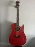 Carlo Robelli BW-F414THCE Thin Body Acoustic Electric Guitar. Fixed Price $150.00.