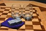 Whiskey Stones-set Of 8 And Remy Martin Glasses Super Barware!. Fixed Price $30.00.