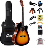 Acoustic-electric Guitar 4/4 Full Size For Adults Beginners And TEENS,6 Steel-st. Fixed Price $259.99.