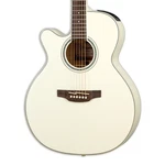 Takamine GN37CE Left-handed A/e Guitar Pearl White W/gig Bag B-stock. Fixed Price $699.99.