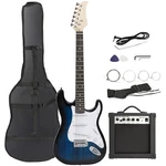 39" Beginners Electric Guitar With 10W Amp Gig Bag Case Strap Full Size. Fixed Price $100.19.