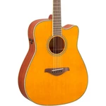 Yamaha Transacoustic Dreadnought Cutaway Acoustic-electric Guitar Vintage Tint. Fixed Price $779.99.