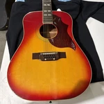 Suzuki W-65H Humming Bird Style Guitar By Kiso Violin 70 Red Sunburst. Fixed Price $600.00.