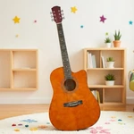 41" Beginner Acoustic Guitar Set - Dreadnought Cutaway Full Size Tuner Vintage. Fixed Price $78.99.