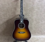 Sunset Acoustic Guitar 6-STRING Small Vase Printed Ebony Fingerboard. Fixed Price $352.00.